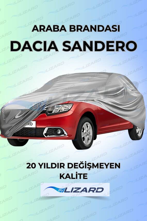 Dacia Sandero Uyumlu Lüks Araba Brandası Miflonlu Branda Oto Çadır Örtü - 1