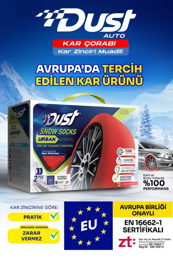 Urban Kar Çorabı - Kar Zinciri Muadili - 1